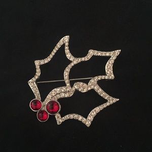 Holly Brooch